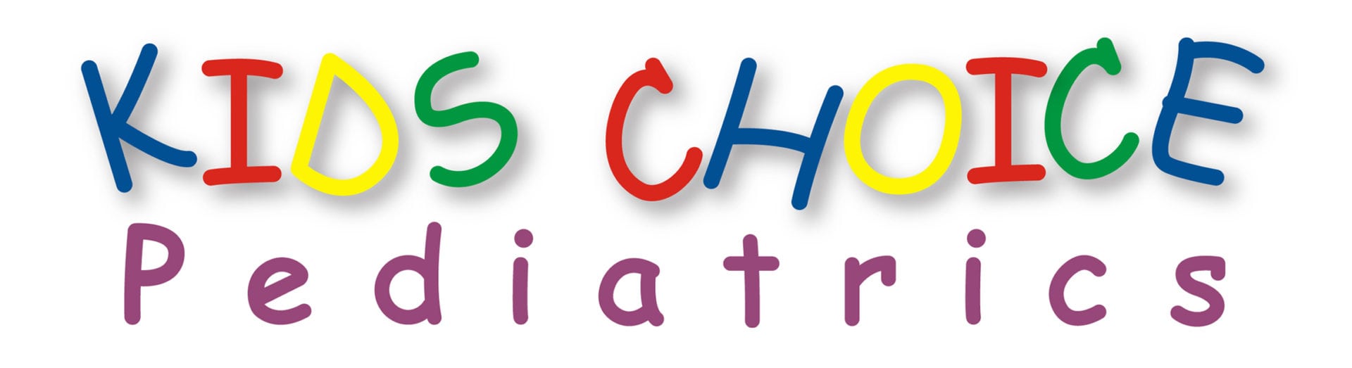 A colorful logo for the child care center.